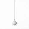 Suspension "Sfera" globe opale (Plusieurs dimensions et coloris disponibles) - Brokis