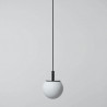 Suspension "Sfera" globe opale (Plusieurs dimensions et coloris disponibles) - Brokis