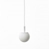 Suspension "Sfera" globe opale (Plusieurs dimensions et coloris disponibles) - Brokis