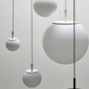 Suspension "Sfera" globe opale (Plusieurs dimensions et coloris disponibles) - Brokis