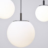 Suspension "Sfera" globe opale (Plusieurs dimensions et coloris disponibles) - Brokis