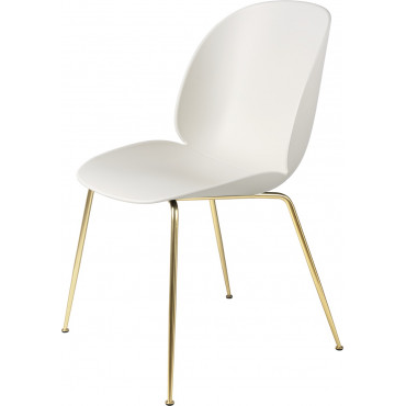 Chaise "Beetle" plastique (Plusieurs coloris et piètements disponibles) - Gubi