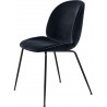 Chaise "Beetle" pieds métal / velours (Plusieurs finitions disponibles) - Gubi