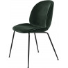 Chaise "Beetle" pieds métal / velours (Plusieurs finitions disponibles) - Gubi