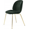 Chaise "Beetle" pieds métal / velours (Plusieurs finitions disponibles) - Gubi