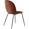 Chaise "Beetle" pieds métal / velours (Plusieurs finitions disponibles) - Gubi