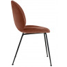 Chaise "Beetle" pieds métal / velours (Plusieurs finitions disponibles) - Gubi