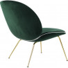 Fauteuil Lounge "Beetle" pieds métal (Plusieurs finitions disponibles) - Gubi