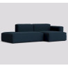Canapé Mags Soft accoudoirs bas méridienne 256.5 cm - Hay