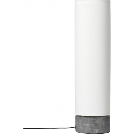 Lampe "Unbound" marbre gris / lin blanc ou toile naturelle (Plusieurs dimensions disponibles) - Gubi