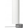 Lampe "Unbound" marbre gris / lin blanc ou toile naturelle (Plusieurs dimensions disponibles) - Gubi