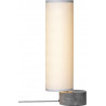 Lampe "Unbound" marbre gris / lin blanc ou toile naturelle (Plusieurs dimensions disponibles) - Gubi