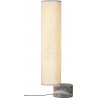 Lampe "Unbound" marbre gris / lin blanc ou toile naturelle (Plusieurs dimensions disponibles) - Gubi