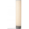 Lampe "Unbound" marbre gris / lin blanc ou toile naturelle (Plusieurs dimensions disponibles) - Gubi