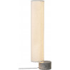 Lampe "Unbound" marbre gris / lin blanc ou toile naturelle (Plusieurs dimensions disponibles) - Gubi