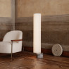 Lampe "Unbound" marbre gris / lin blanc ou toile naturelle (Plusieurs dimensions disponibles) - Gubi