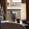 Lampe "Unbound" marbre gris / lin blanc ou toile naturelle (Plusieurs dimensions disponibles) - Gubi