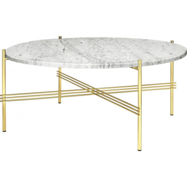 Table basse ronde ou rectangulaire "TS" (Plusieurs dimensions et finitions disponibles) - Gubi