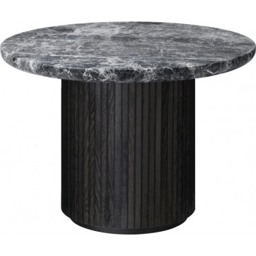 Table basse "Moon"plateau chêne ou marbre gris (Plusieurs dimensions et finitions disponibles) - Gubi