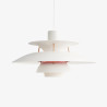 Suspension PH 5 mini blanc classique - Poul Henningsen - Louis Poulsen