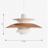 Suspension PH 5 mini blanc classique - Poul Henningsen - Louis Poulsen