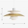 Suspension PH 5 mini blanc classique - Poul Henningsen - Louis Poulsen