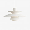 Suspension PH 5 mini blanc classique - Poul Henningsen - Louis Poulsen