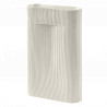 Vase RIDGE H.16,5 cm Off White - Muuto