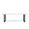 Table "70/70" Pieds métal (Plusieurs finitions et dimensions) - Muuto