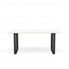 Table "70/70" Pieds métal (Plusieurs finitions et dimensions) - Muuto