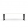 Table "70/70" Pieds métal (Plusieurs finitions et dimensions) - Muuto