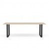 Table "70/70" Pieds métal (Plusieurs finitions et dimensions) - Muuto