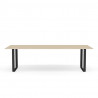 Table "70/70" Pieds métal (Plusieurs finitions et dimensions) - Muuto