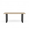 Table "70/70" Pieds métal (Plusieurs finitions et dimensions) - Muuto