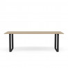 Table "70/70" Pieds métal (Plusieurs finitions et dimensions) - Muuto