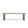 Table "70/70" Pieds métal (Plusieurs finitions et dimensions) - Muuto