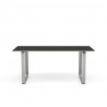 Table "70/70" Pieds métal (Plusieurs finitions et dimensions) - Muuto