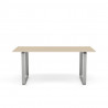 Table "70/70" Pieds métal (Plusieurs finitions et dimensions) - Muuto