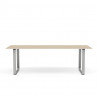 Table "70/70" Pieds métal (Plusieurs finitions et dimensions) - Muuto
