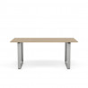 Table "70/70" Pieds métal (Plusieurs finitions et dimensions) - Muuto