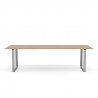 Table "70/70" Pieds métal (Plusieurs finitions et dimensions) - Muuto