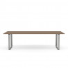 Table "70/70" Pieds métal (Plusieurs finitions et dimensions) - Muuto