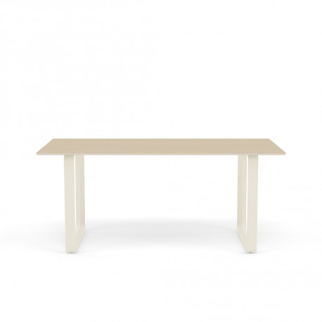 Table "70/70" Pieds métal (Plusieurs finitions et dimensions) - Muuto