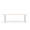 Table "70/70" Pieds métal (Plusieurs finitions et dimensions) - Muuto
