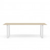 Table "70/70" Pieds métal (Plusieurs finitions et dimensions) - Muuto