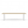 Table "70/70" Pieds métal (Plusieurs finitions et dimensions) - Muuto