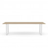 Table "70/70" Pieds métal (Plusieurs finitions et dimensions) - Muuto