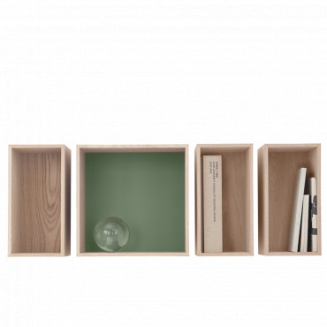 Etagère modulable " Mini Stacked" (Plusieurs configurations et coloris disponibles) - Muuto