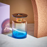 Vase WIND & FIRE Ø18,5 cm bleu / ambré - Serax