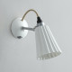 Applique HECTOR PLEAT Small en porcelaine - Original BTC